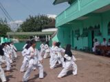 Ujian Kenaikan Sabuk KARATEDO TAKO, di DOJO MTs MESRA